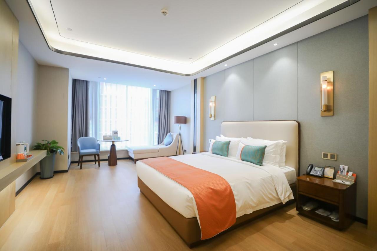 Jinling Funhome Hotel Nanjing Jiulong Lake - Nanjing South Railway Station Exterior foto
